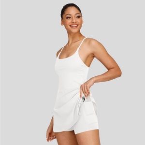 Halara Wannabe Easy Peezy Athletic Dress